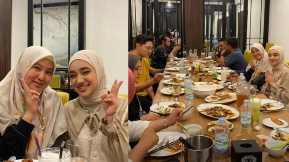 Nabila Taqiyyah Idol Dijamu Makan Malam oleh Wakapolres