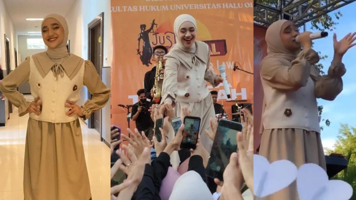 Nabila Taqiyyah Idol Tampil Anggun di Bumi Anoa