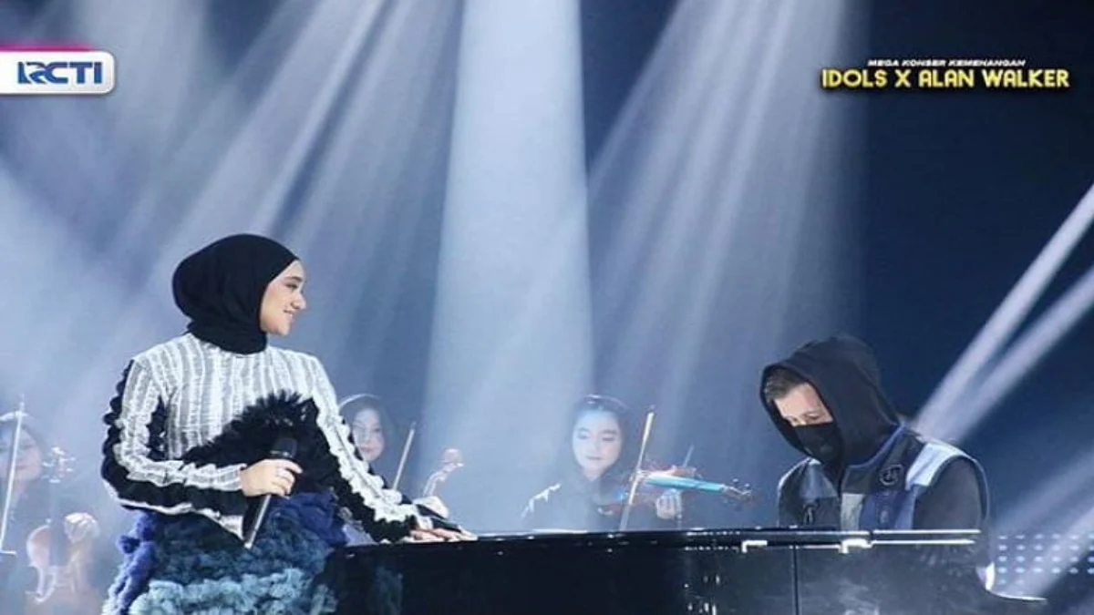 Nabila Taqiyyah Selipkan Salam Saat Bawakan Lagu 'Faded'