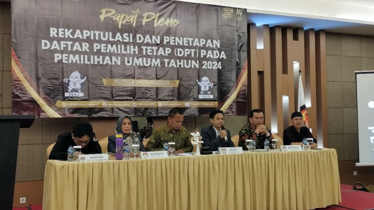 Hak pilih Rapat pleno penetapan dpt