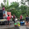 Banjir lahar dingin gunung semeru warga ngungsi