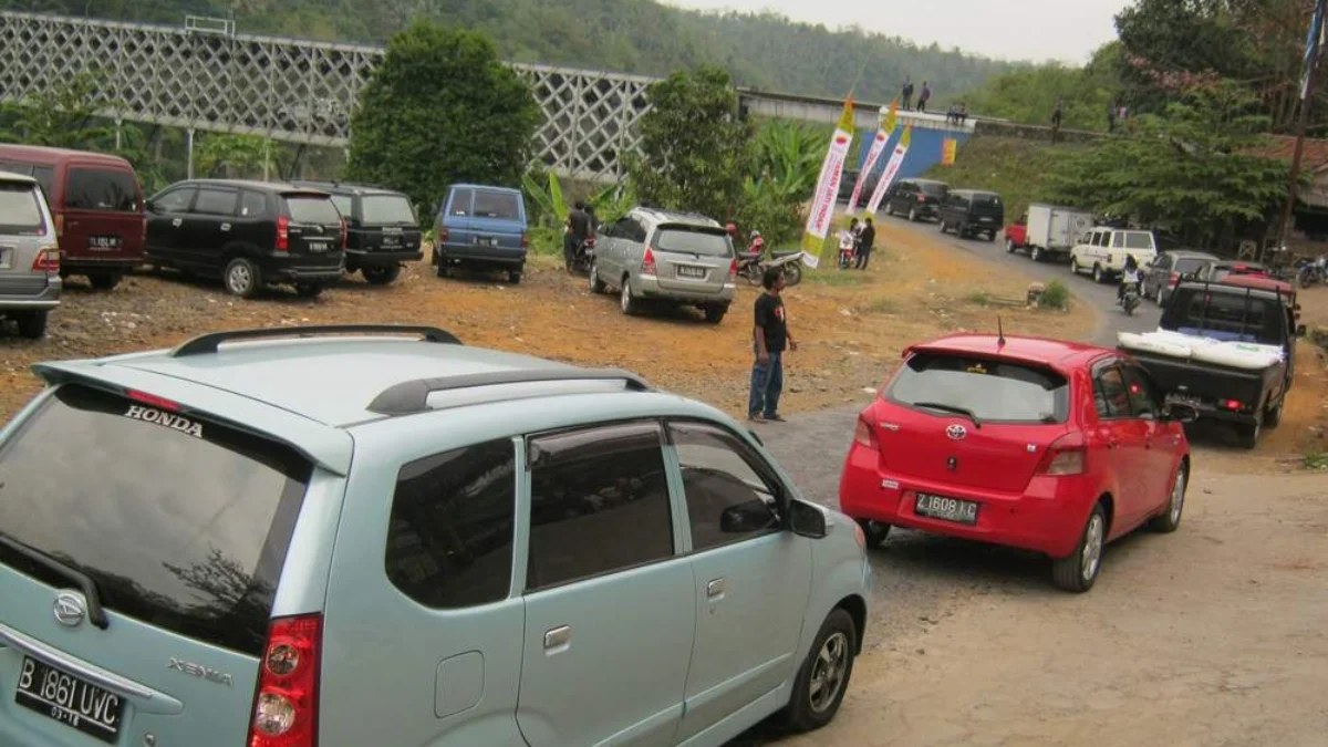 Exit tol getaci di kabupaten Ciamis