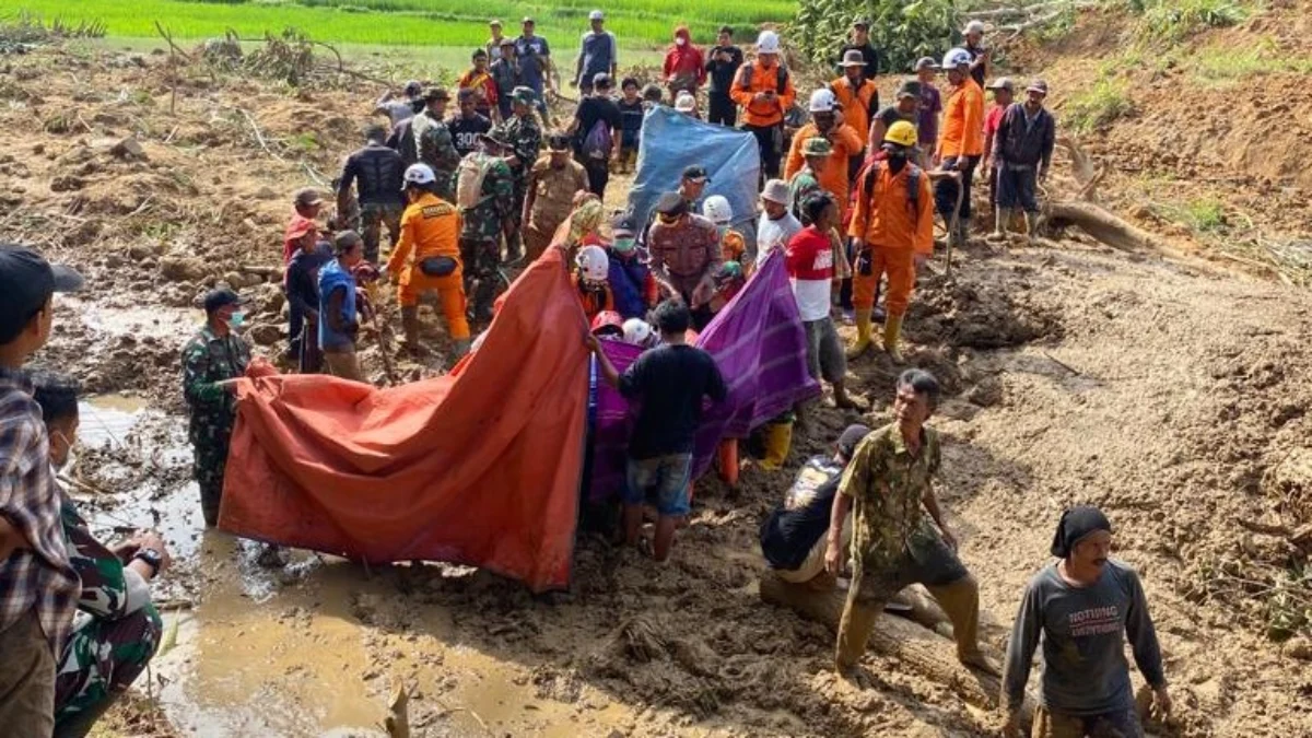 Korban Longsor Kabupaten Garut