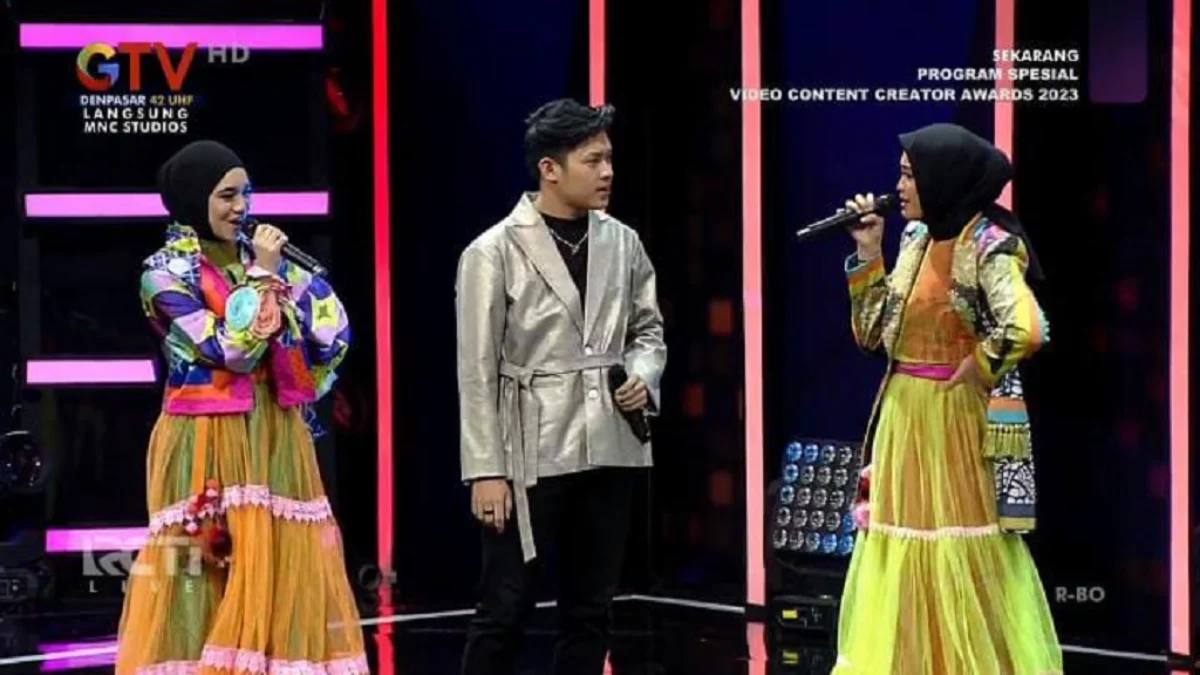 Naroma Trending di Twitter, Nabila, Rony dan Salma Idol Bikin Baper Penonton Video Content Creator Awards 2023