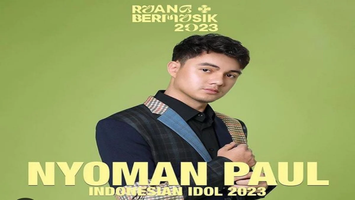 Nyoman Paul Idol Bakal Ramaikan Event Ruang Bermusik 2023 Tasikmalaya