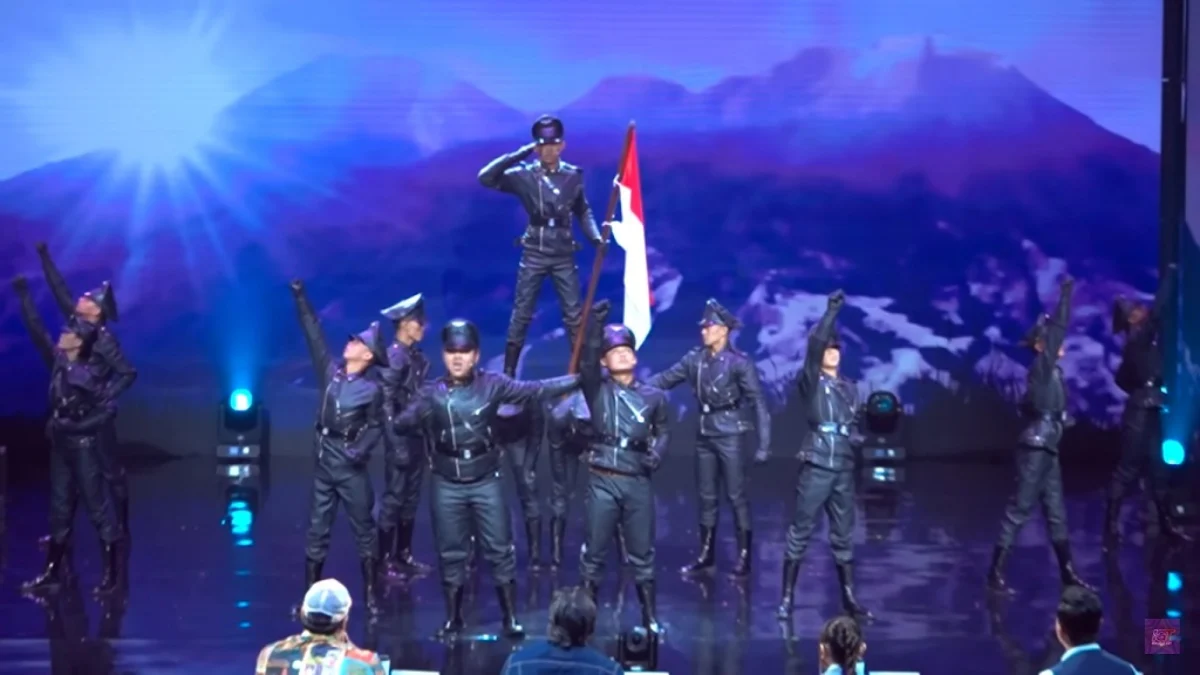 Paskibra Bratayudha di Indonesia’s Got Talent 2023