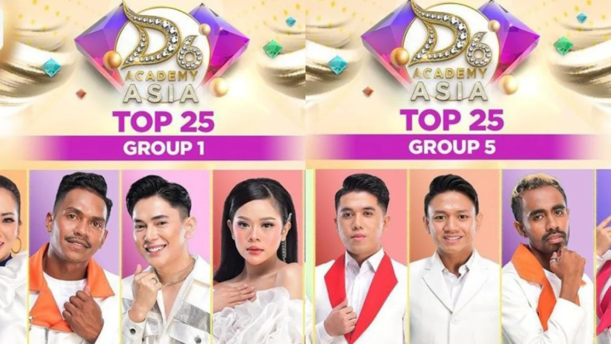 Pembagian Grup Top 25 D’Academy Asia 6 Indosiar