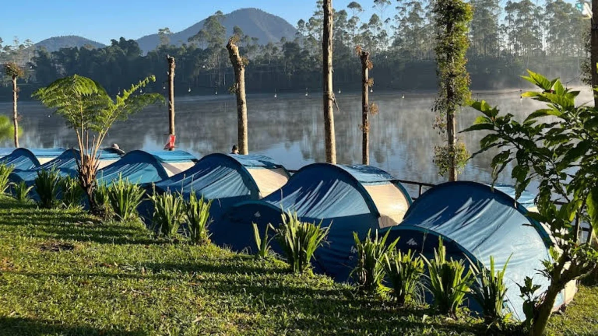 Tempat camping green corner pangalengan