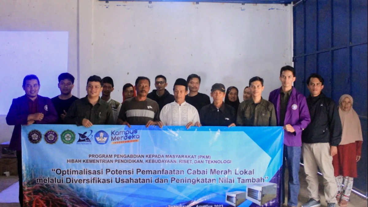 Unigal Ciamis Tingkatkan Ekonomi Petani, Optimalisasi Potensi Cabai Merah Lokal Melalui Diversifikasi