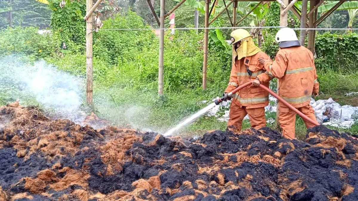 Kebakaran di Kota Banjar