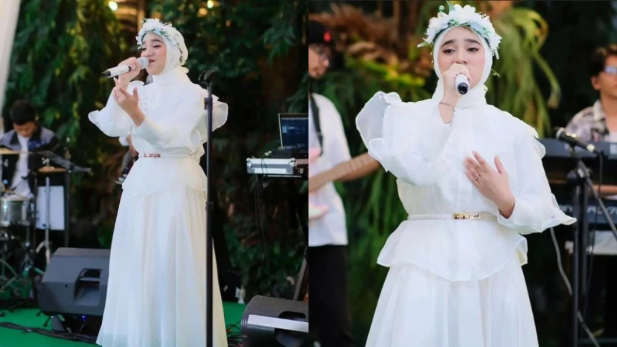 Moment Nabila Taqiyyah Hadir di Event Birthday Party Crazy Rich Banda Aceh