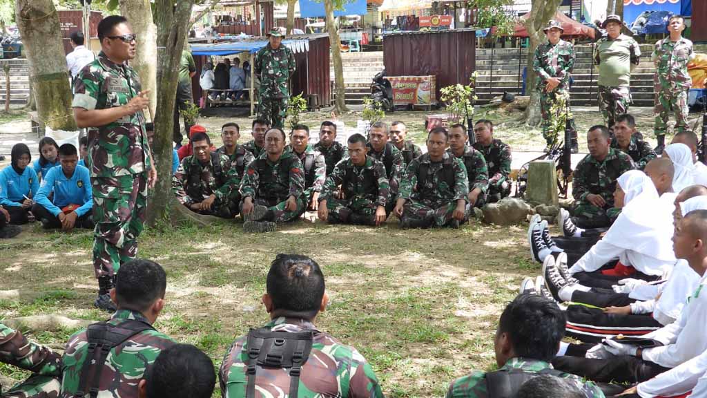 Calon Paskibraka Kota Banjar Bersiap Hadapi Upacara 17 Agustus, Dandim ...