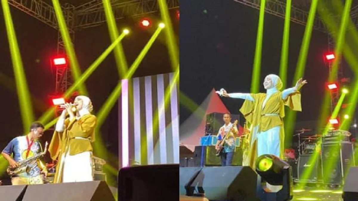 Penampilan Nabila Taqiyyah di Event Konser Peluang Festival 2023