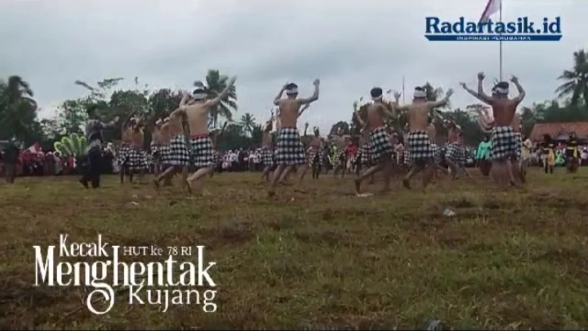 Tari Kecak menghentak kujang kabupaten ciamis