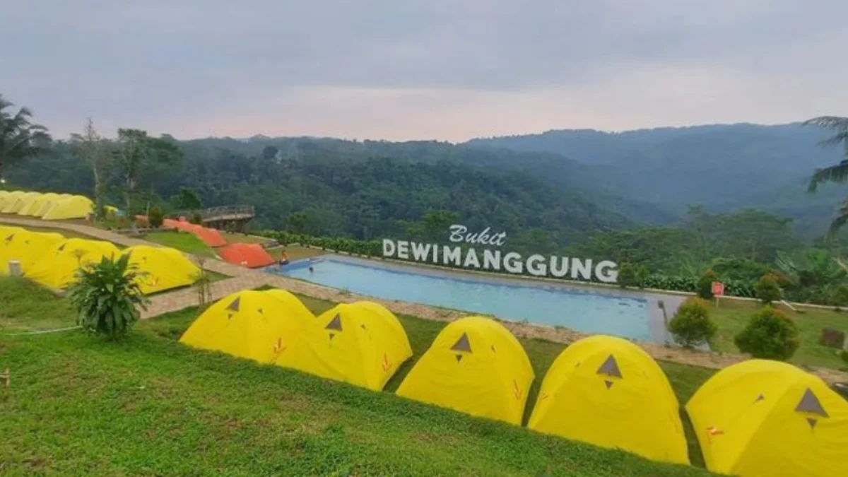 Inilah tempat camping subang Bukit Dewi Manggung