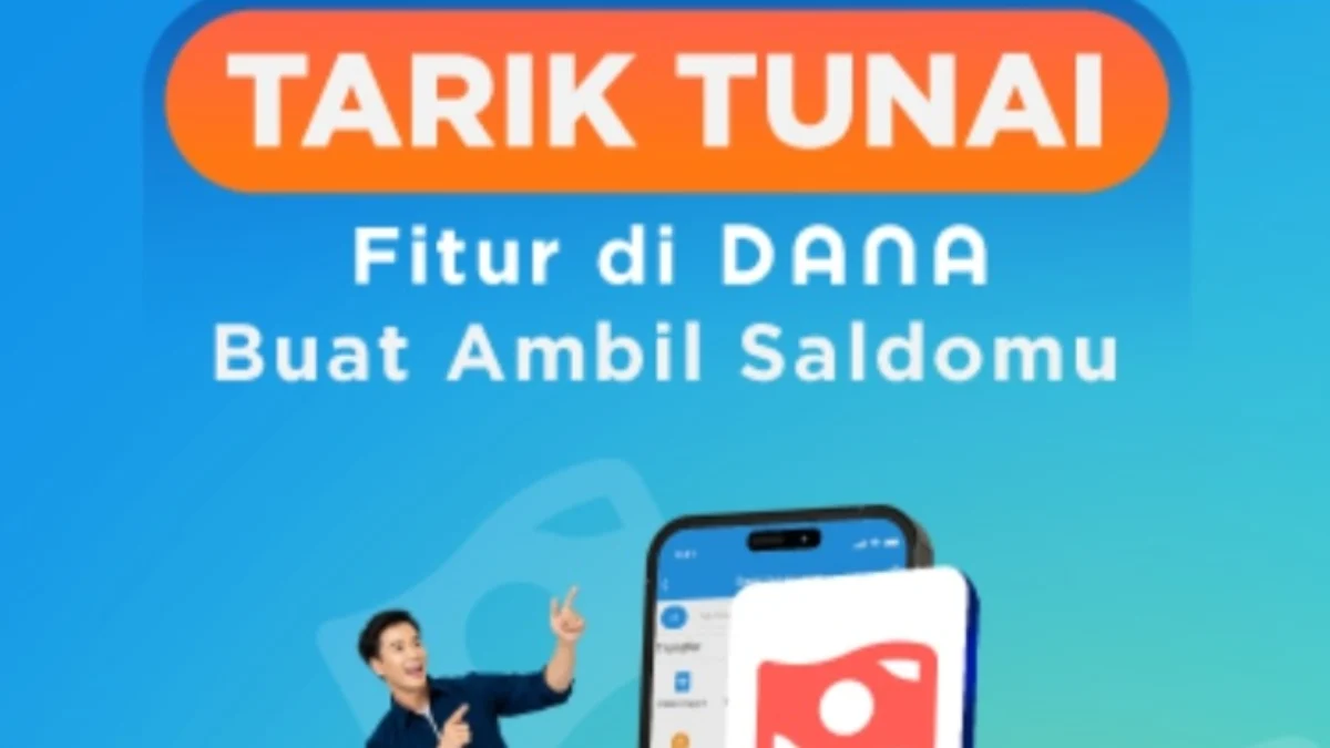 Tarik tunai saldo DANA