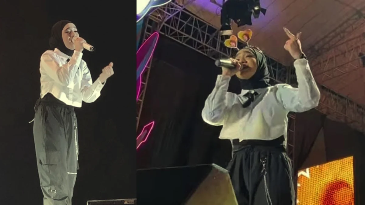 Walau Cedera, Nabila Taqiyyah Tampil All Out di Event Semesta Berpesta Yogyakarta 2023