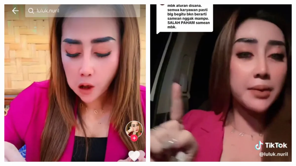 Seleb Tiktok Tiktoker probolinggo luluk nuril