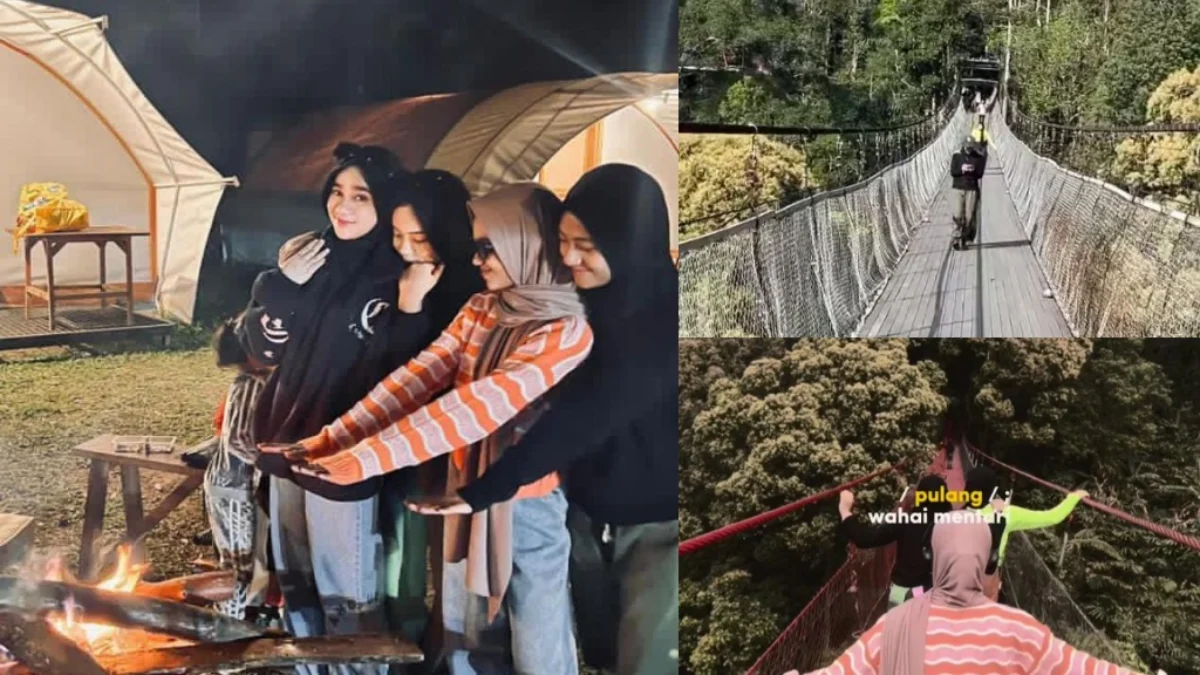 Glamping di Situ Gunung Sukabumi Bareng Keluarga