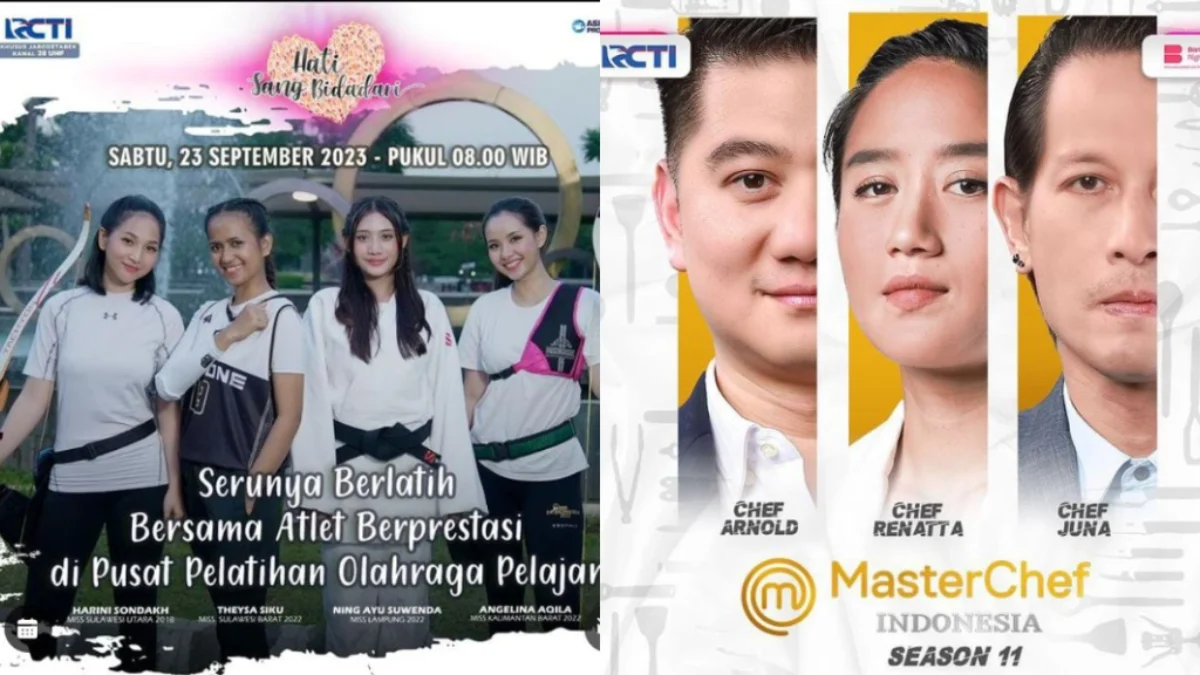 Jadwal Acara RCTI Sabtu 23 September 2023