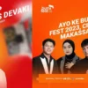 Panaroma Bareng Anggis Devaki Siap Mengguncang Bumi Fest 2023 Makassar