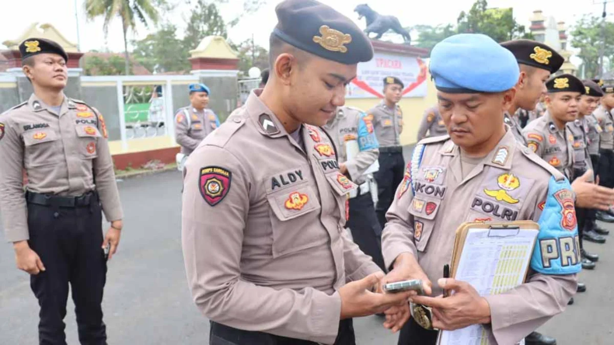 anggota polres ciamis