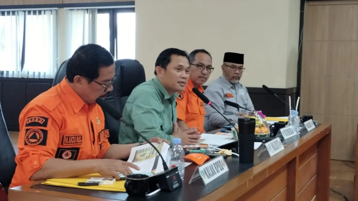 Pj Walikota Tasikmalaya Dr Cheka Virgowansyah Rakor Siaga Kekeringan