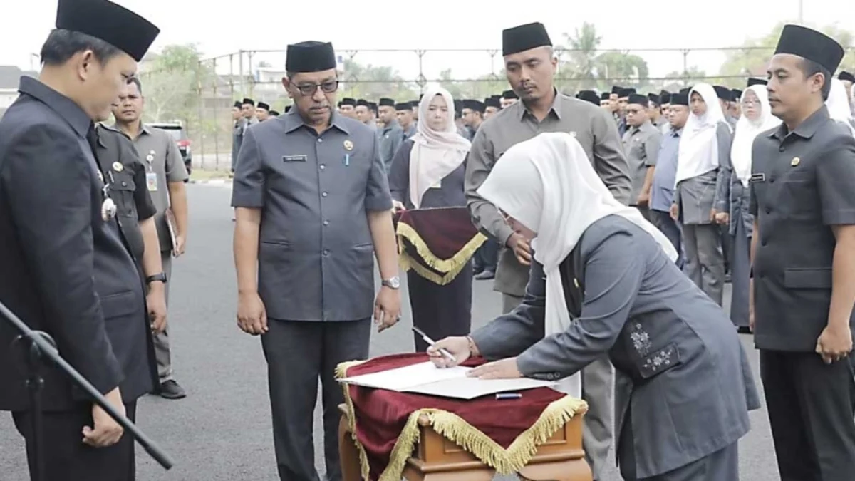 Pegawai pemerintah dengan perjanjian kerja atau PPPK dilantik