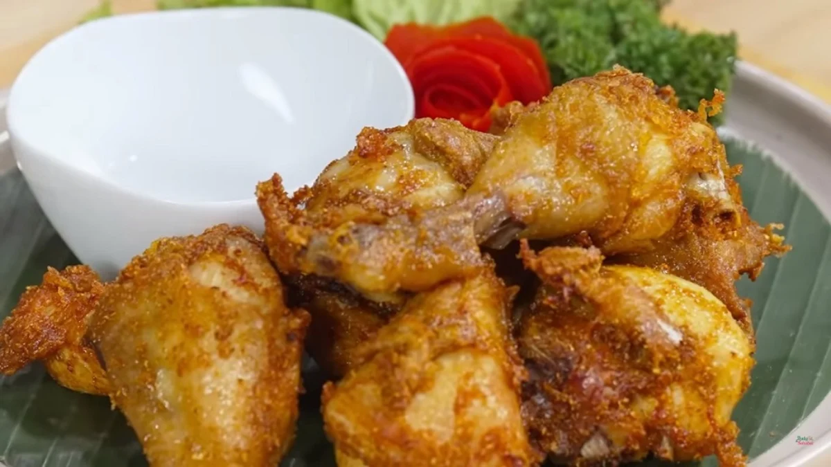 Resep Ayam Goreng Kukus Marinasi Super Juicy ala Chef Rudy Choirudin