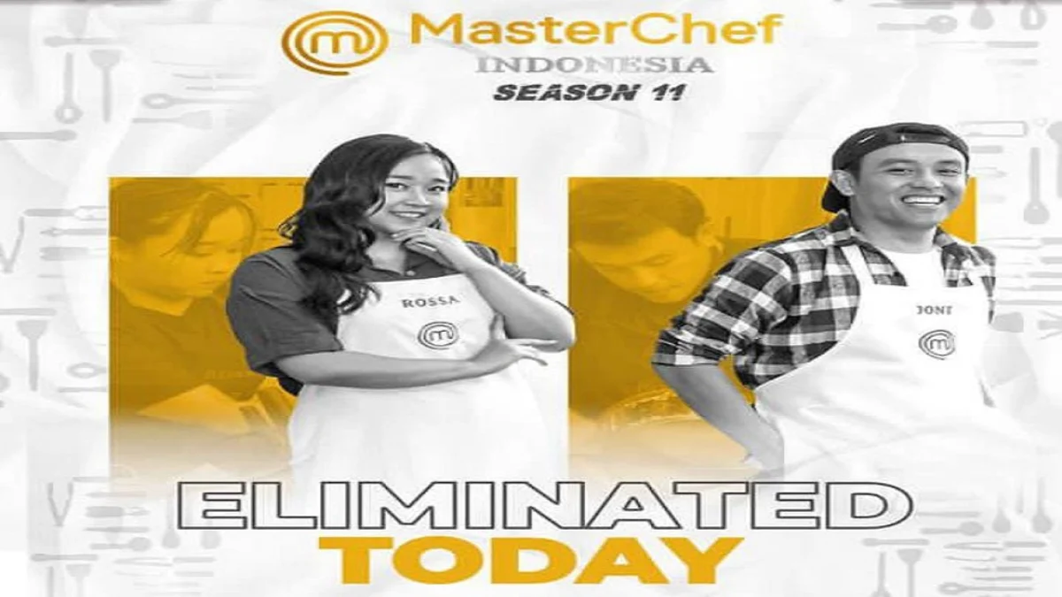 Rossa dan Joni Tereliminasi dari Galeri MasterChef Indonesia Season 11