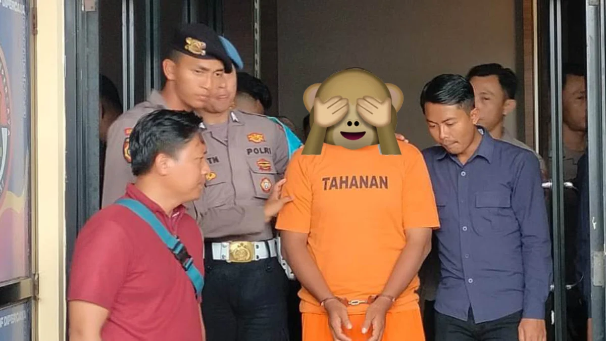 Tersangka kasus gadis michat di Tasikmalaya