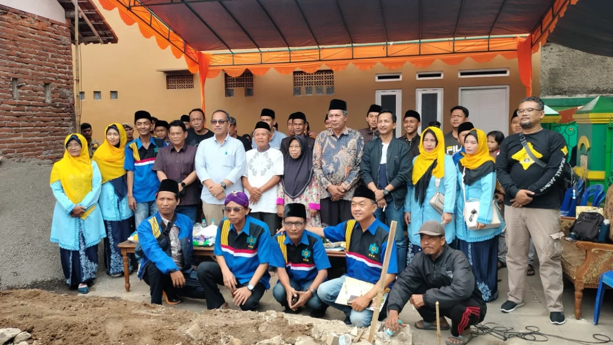 Hujan Lokal Viral di Tasikmalaya Membawa Berkah, Rumah Rusak Dibangun Ulang Tarekat Shiddiqiyyah