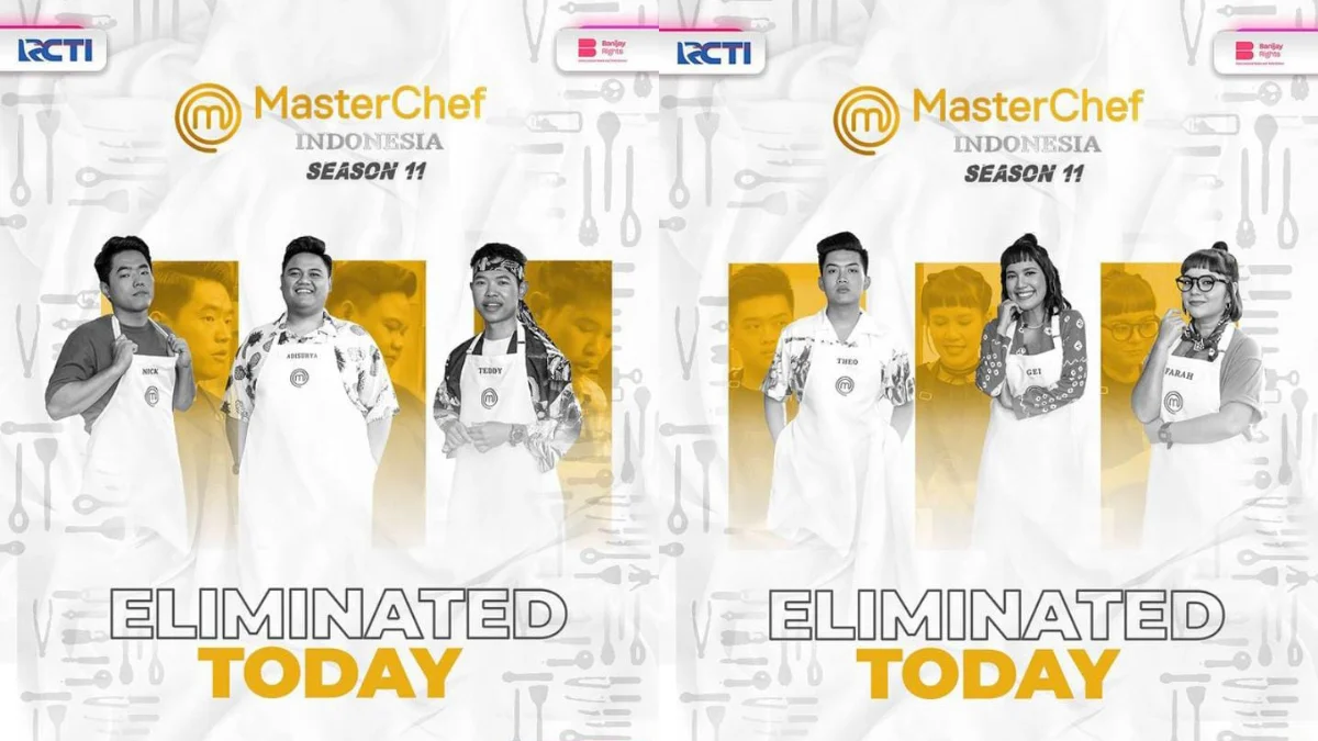 6 Kontestan Harus Pulang dari Galeri MasterChef Indonesia Season 11