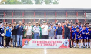 22 Tim Sekolah Bersaing di Liga Pendidikan Sepak Bola Kota Tasikmalaya 2023