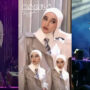 Tampil dengan Outfit Berdasi, Nabila Taqiyyah Memukau Penonton