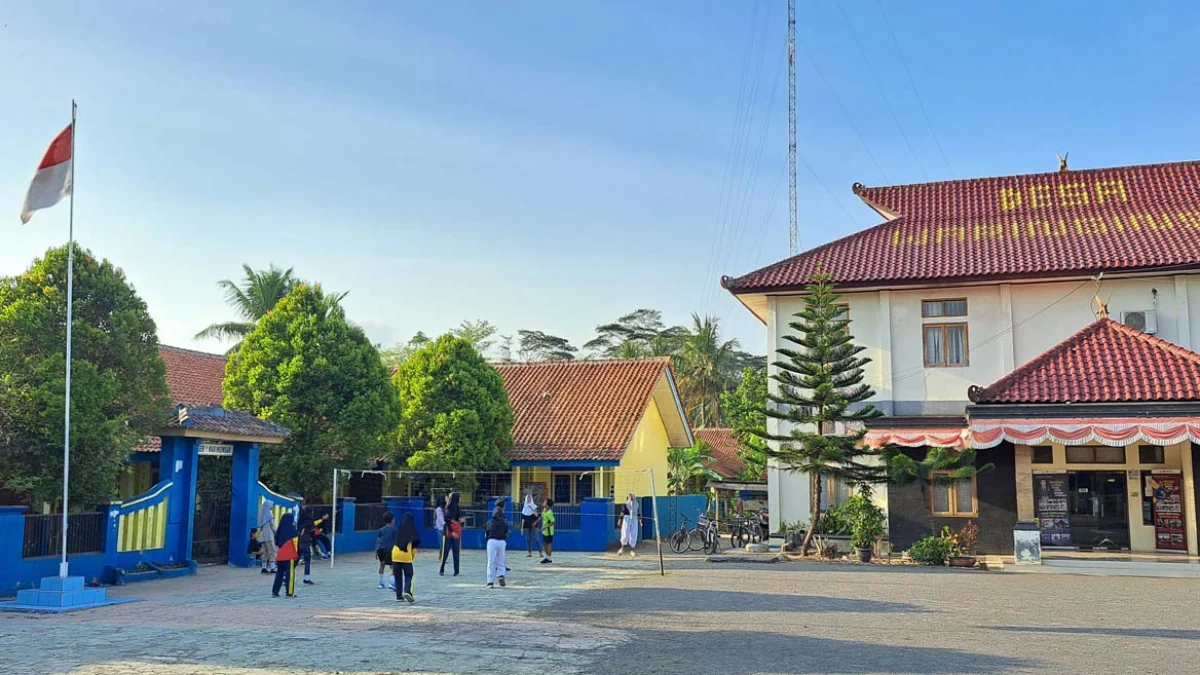 Bangunan sekolah di Kota Banjar