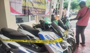 Motor dinas Pemkab Pangandaran