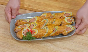 Resep Roll Egg Sayuran ala Chef Rudy Choirudin