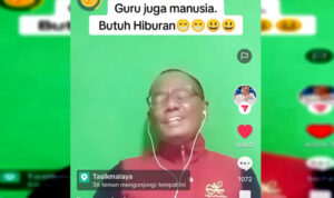 Parodikan Lagu Ikan Dalam Kolam, Guru Agama di Tasikmalaya Viral di Tiktok