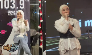 Nabila Taqiyyah Road Show Lagu Ku Ingin Pisah (Instagram.com/@thenablovers.bandungraya)