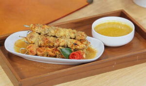 Resep Opor Ayam Skewers ala Chef Rudy Choirudin