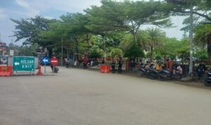 Retribusi parkir di kawasan wisata