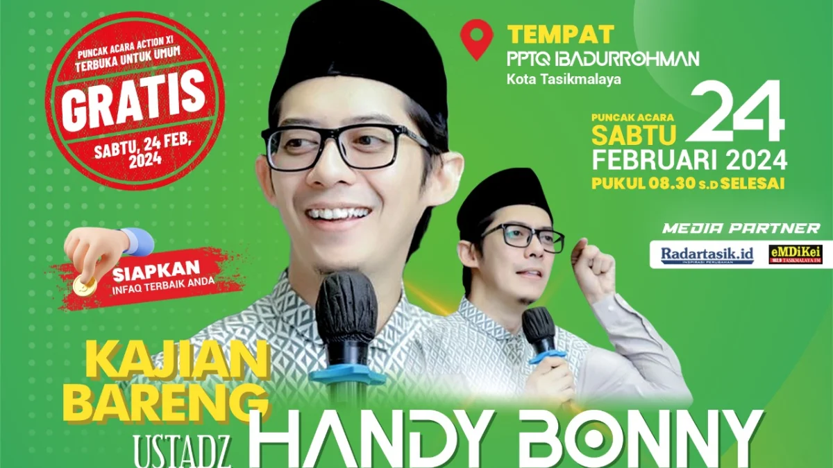 Profil dan Biodata Ustadz Handy Bonny