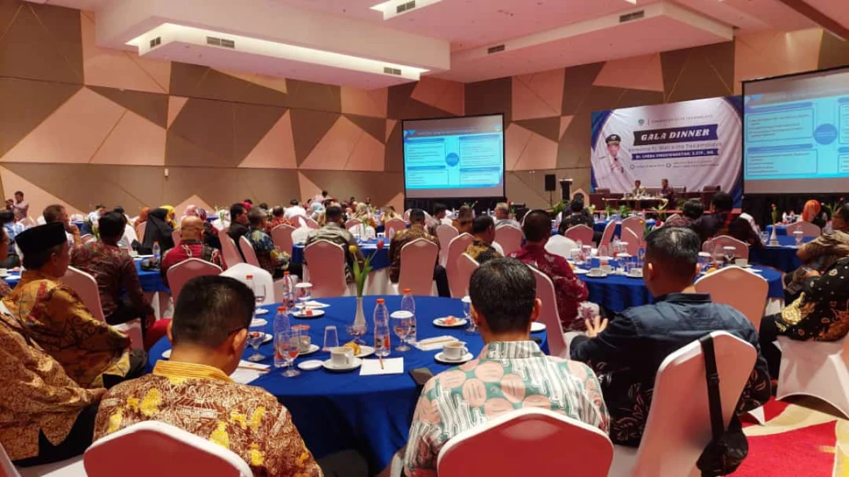 gala dinner, bappelitbangda kota tasikmalaya