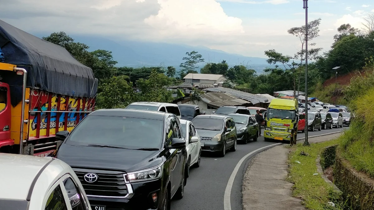 Jalur gentong, arus balik, lalu lintas