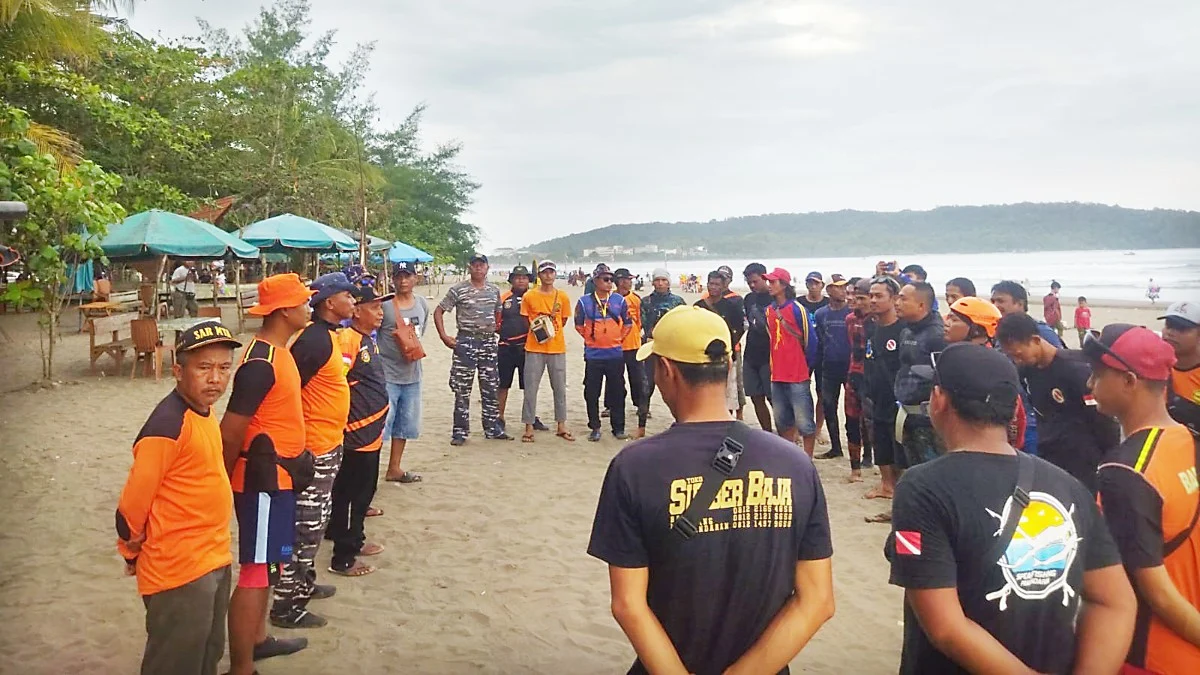 terseret arus pantai barat pengandaran