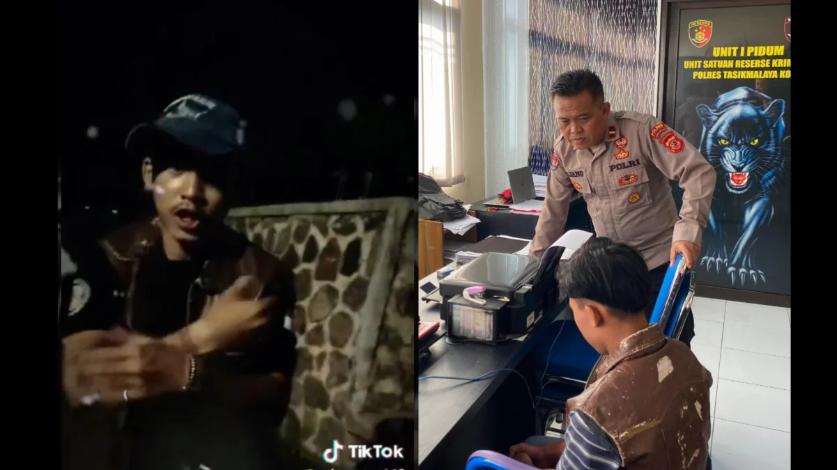 Konten tiktok, viral, kota gangster