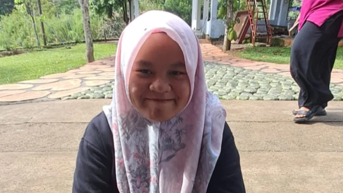 Azahra nur salmah, mahasiswi di Tasikmalaya,