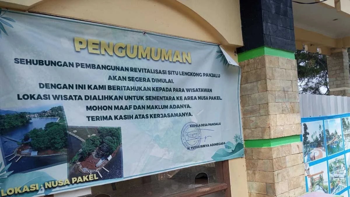 proyek, situ lengkong panjalu