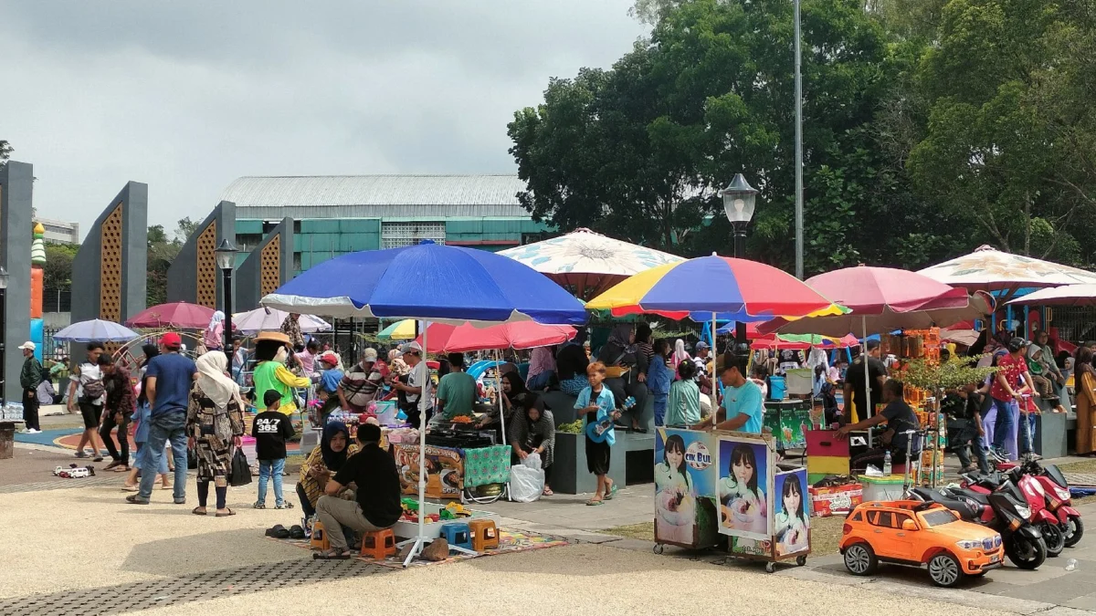 Lapangan dadaha, pkl, penataan